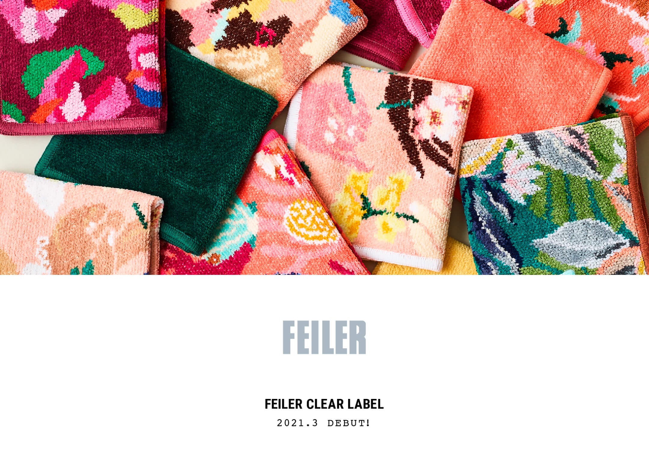 FEILER CLEAR LABEL DEBUT!