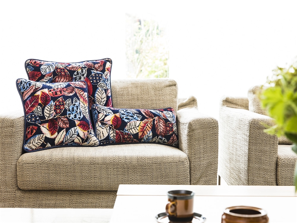 FEILER クッションカバー 送料無料 フェイラー クッションカバー 40×40 コーンポピー Corn Poppy Ki01 クッション付属無し Chenille kissen  cover | ベルフルール