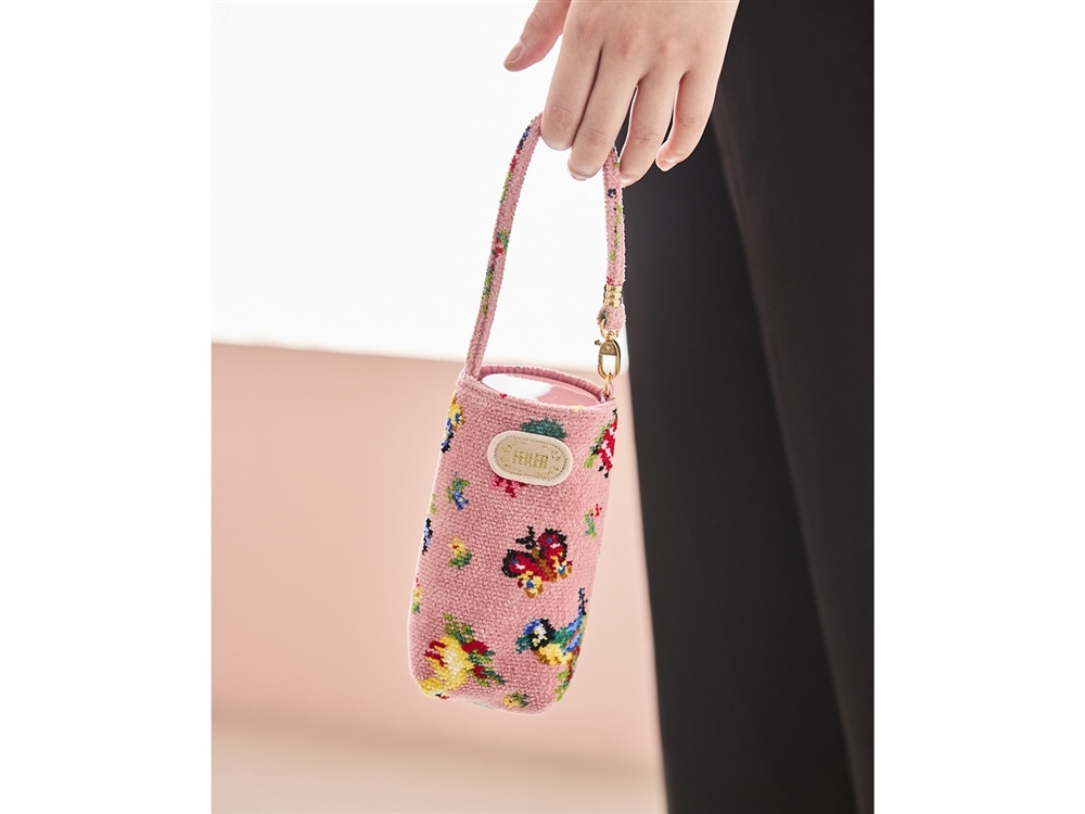 新品・タグ付き＊*フェイラー/ボトルケース・ボトルポーチ (ペットボトルカバー/ペットボトルケース） フェイラー ペットボトルホルダー 新品タグ付き feiler ペットボトル