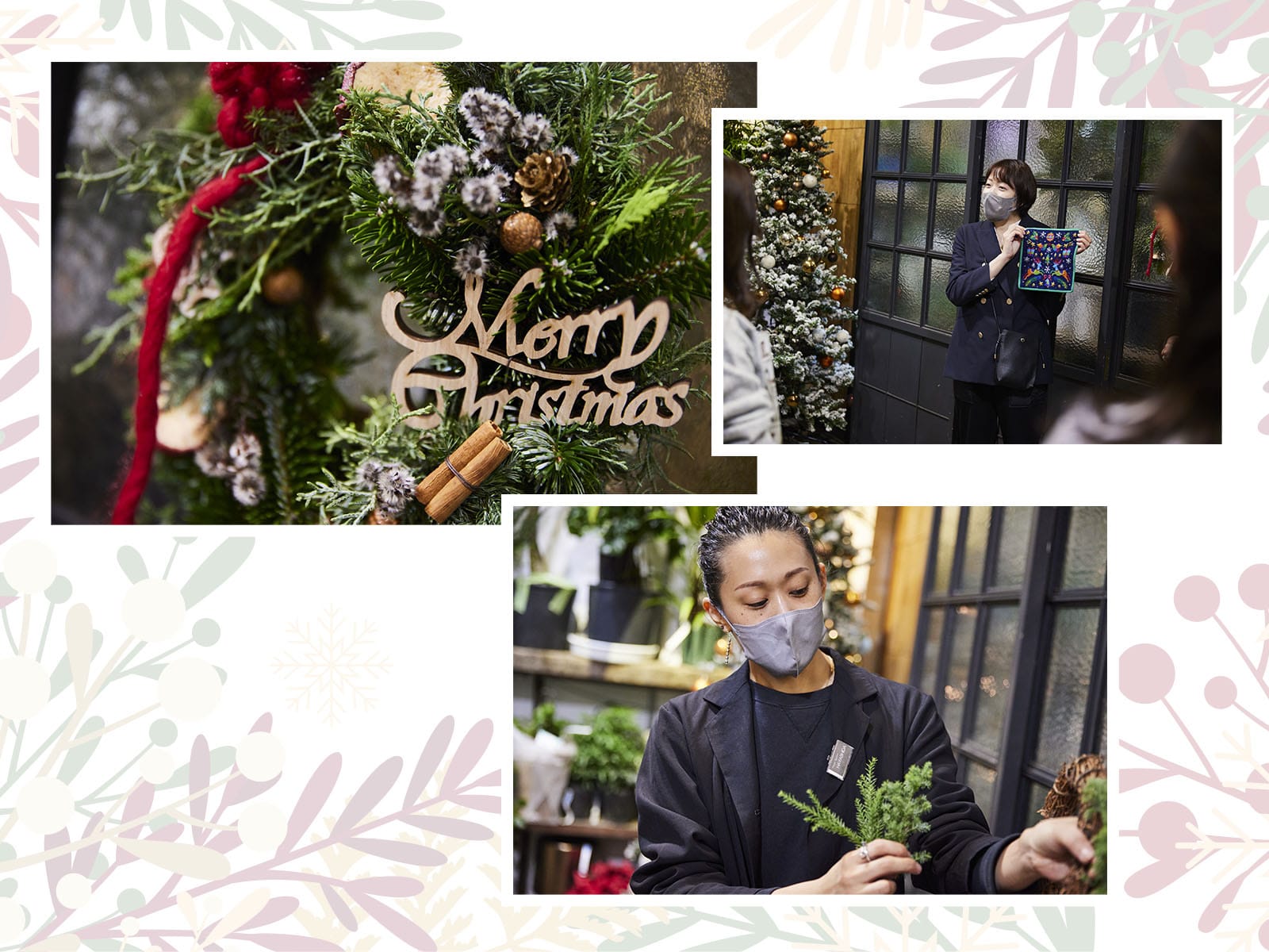 フラワー リース No.19 格好いい 