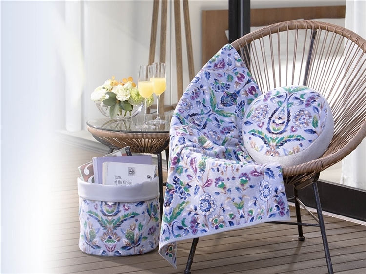 FEILER　フェイラー　ファブリックバスケット　サフィロス　シルバーグレー FEILER フェイラー ファブリックバスケット サフィロス シルバーグレー