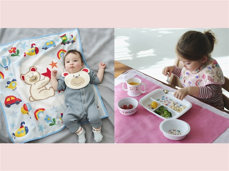新品未使用　フェイラー　ハイジ　ペールブルー　おくるみとスタイセット　水色 フェイラー ハイジ ペールブルー おくるみとスタイセット 水色