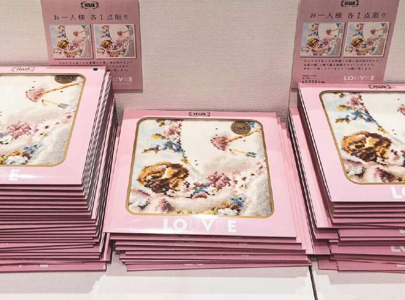 「ルーヴル美術館展　愛を描く」コラボ商品 LA CIBLE DAMOUR