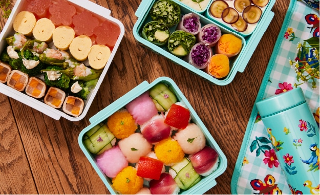 Vol.02 新作ハイジ３段ランチボックスを使ったピクニック弁当