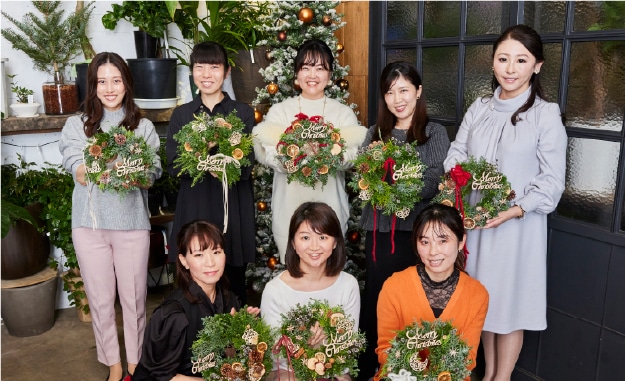 Vol.04 クリスマスリース作りワークショップ